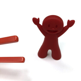 Chopsticks trainers / cheaters, kids, jongetje, rood