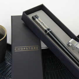 Sanuki chopsticks in cadeauverpakking (1 setje chopsticks + 1 rest)