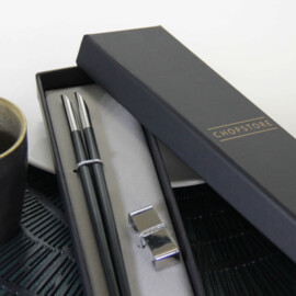 Keno chopsticks in cadeauverpakking (1 setje chopsticks + 1 rest)