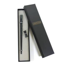 Iyo chopsticks in cadeauverpakking (1 setje chopsticks + 1 rest)