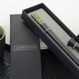 Kaito chopsticks in cadeauverpakking (1 setje chopsticks + 1 rest)